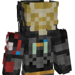 XBURNINGDEATHX Minecraft avatar bust