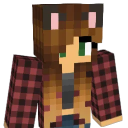 XCrafty_Girl11X Minecraft avatar bust
