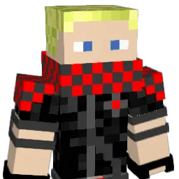 XHunterGamingX Minecraft avatar bust