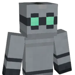 XJ0461_ Minecraft avatar bust