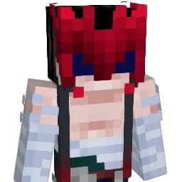 XO666 Minecraft avatar bust