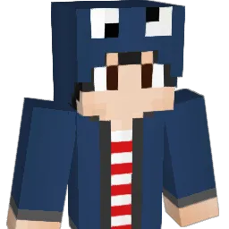 XQ638 Minecraft avatar bust