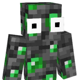 XWOLFK Minecraft avatar bust