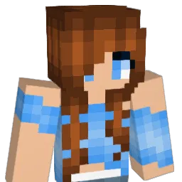 XXNanami Minecraft avatar bust