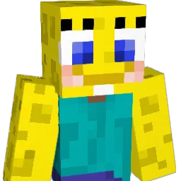X_BlueFace_X Minecraft avatar bust