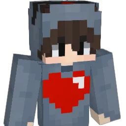 X_DTA Minecraft avatar bust