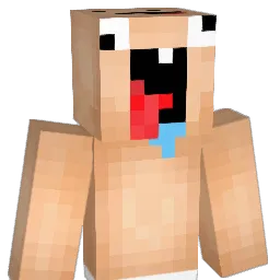 X_tiangg Minecraft avatar bust