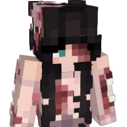 Xahliia Minecraft avatar bust