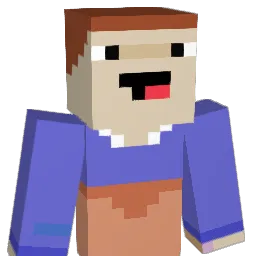 Xarry Minecraft avatar bust