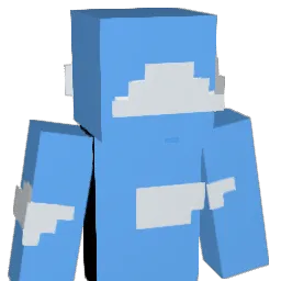 XcloudzXx Minecraft avatar bust