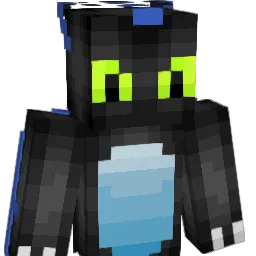 XenoAlien Minecraft avatar bust