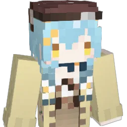 Xiaoyue Minecraft avatar bust