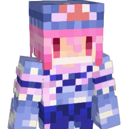 Xiaoyunzi Minecraft avatar bust