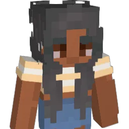Xiumist Minecraft avatar bust