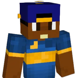 XkrvuX Minecraft avatar bust