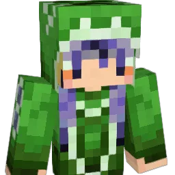 Xmasnow Minecraft avatar bust