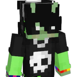 Xmeggaa Minecraft avatar bust