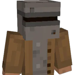 XoniX Minecraft avatar bust