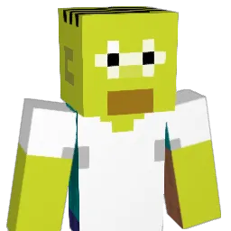 Xubax Minecraft avatar bust