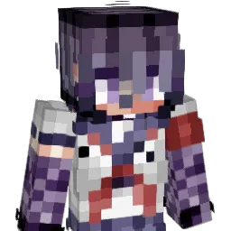 Xukun Minecraft avatar bust