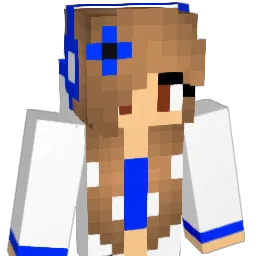 XxBlueButterxX Minecraft avatar bust