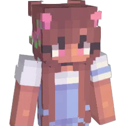 XxBlueLotusxX Minecraft avatar bust