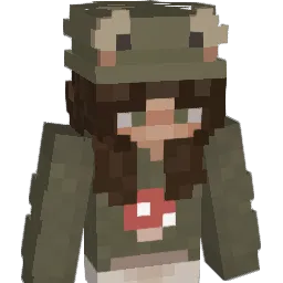 XxBrunetteMxX Minecraft avatar bust