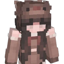 XxGummywormsXx Minecraft avatar bust
