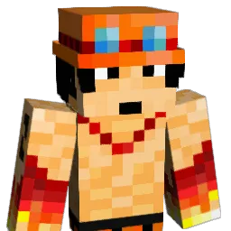 YHstory Minecraft avatar bust