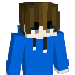 YS4604 Minecraft avatar bust