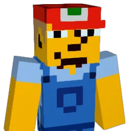 YT_dark_glitchy Minecraft avatar bust