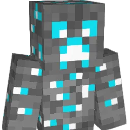 YUNINM Minecraft avatar bust