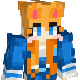 YYQ144 Minecraft avatar bust