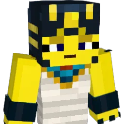 YZENK Minecraft avatar bust