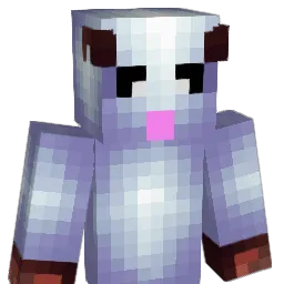 Yaamcha Minecraft avatar bust
