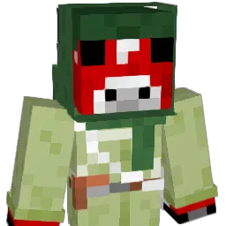 Yahamas Minecraft avatar bust