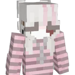 Yamiine Minecraft avatar bust