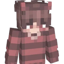 Yande1e Minecraft avatar bust
