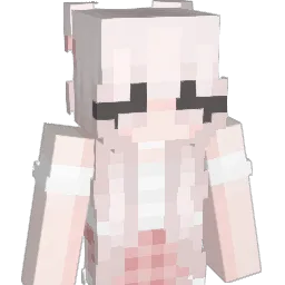 Yang Minecraft avatar bust