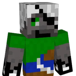 Yangire Minecraft avatar bust