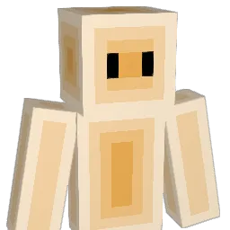 Yarbned Minecraft avatar bust