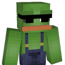 YayImPepe Minecraft avatar bust