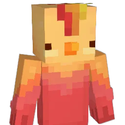 Yellohhh Minecraft avatar bust