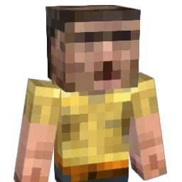 YellowPaladin Minecraft avatar bust