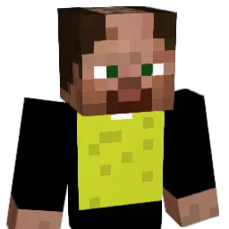 Yellow_Stevens Minecraft avatar bust