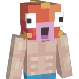 Yianz Minecraft avatar bust