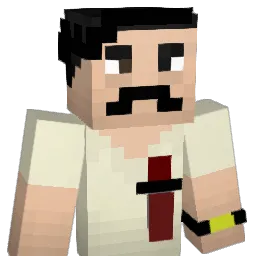 YonMinato Minecraft avatar bust