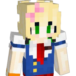 YouJiNana Minecraft avatar bust