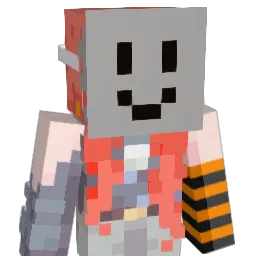 Younamie Minecraft avatar bust
