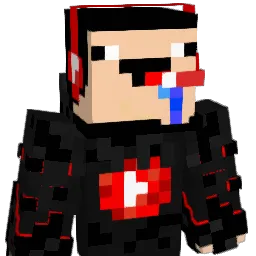 YoungKru Minecraft avatar bust